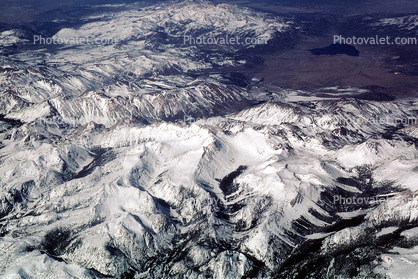 Sierra-Nevada Mountains, Fractal Patterns