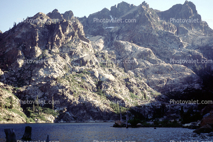 Mountains, Salmon Lake, Sierra Buttes, east of Downieville