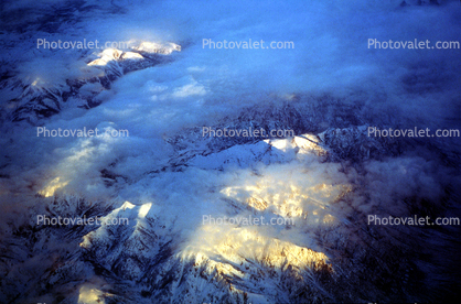 Clouds from Above, Sierra-Nevada Mountains