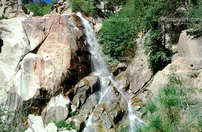 Waterfall, Sierra-Nevada Mountains