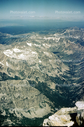 Glacial Valley, Sierra-mountains