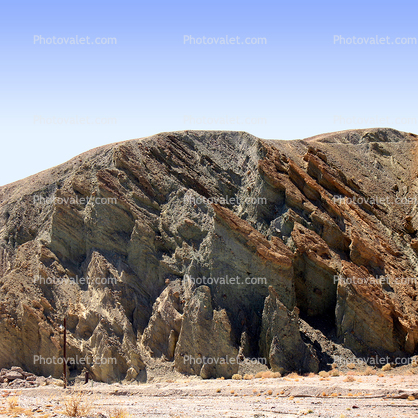 Barren Landscape, Empty, Bare Hills