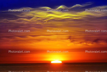 Sunset, Clouds, Paso Robles Wine Country, Adelaida Valley, Panorama