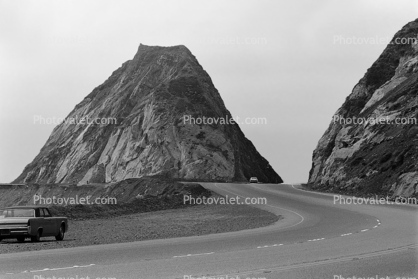 Pacific Coast Highway, Hwy-1, California, Lincoln Car, PCH