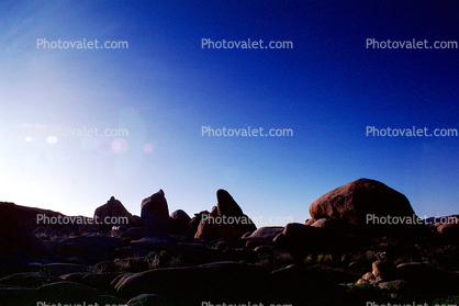 Rocks in the Morning, Stone, Boulders