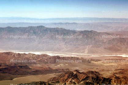 Barren Landscape, Empty, Bare Hills, Panamint Mountain Range, layered Hills, Mountains