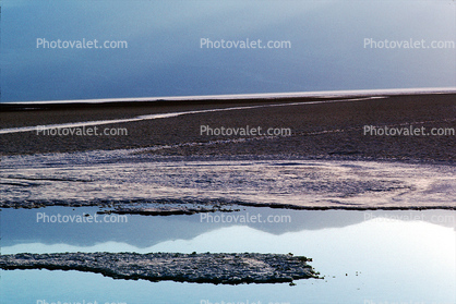 Badwater, Lowest Point in North America, Barren Landscape, Empty, Bare Hills