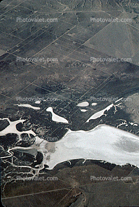 Soda Lake near the Temblor Range, water