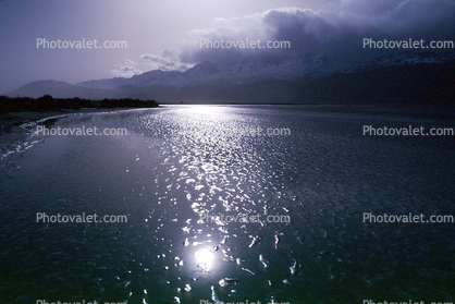 ice, cold, lake, pond, Owens Valley, water