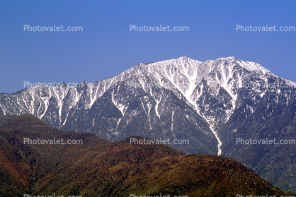 San Jacinto Mountain,  Peak, San Jacinto Peak, north escarpment