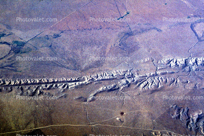 San Andreas Fault line, faultline, Fractal Patterns