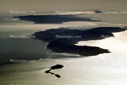 Anacapa Island in the foreground, Santa Cruz Island, Santa Rosa Island, San Miguel