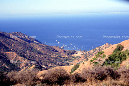 Catalina Island, Harbor, Hills