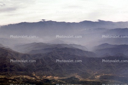 Fog, Haze, Mountains, Hills