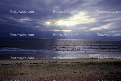 Carlsbad, Beach, Ocean, Clouds