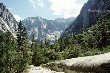 Kings Canyon National Park, Mountains, Foorest, Peaks