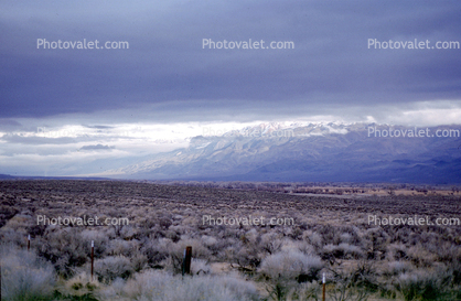 Nimbostratus Clouds, Lone Pine, Eastern Sierra-Mountains