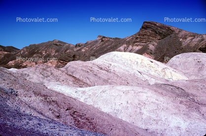 view from, Zabriskie Point, Barren Landscape, Empty, Bare Hills