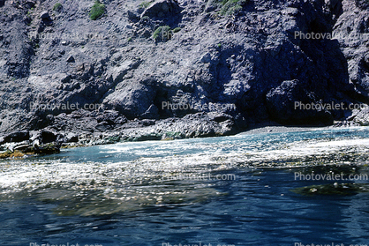 Seal Rocks, Santa Catalina Island, Pacific Ocean, May 1960, 1960s