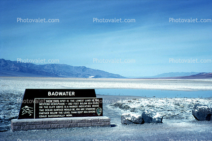 Badwater, Panamint Mountain Range