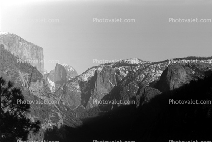 El Capitan, Half Dome, Granite Cliff