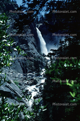 Waterfall, Granite Cliff