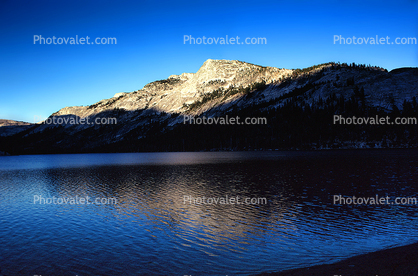 Lake, Mountain, water, Sunset, Tranquility