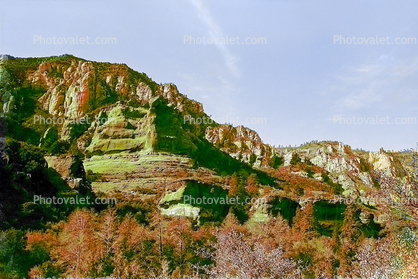 Oak Creek Canyon, Cliffs, Mountains