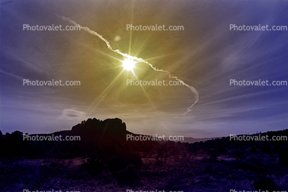 psyscape, Mesa, Rock, Sun