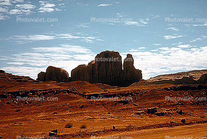 geologic feature, Butte, Owl Rock, Monument Valley, Arizona