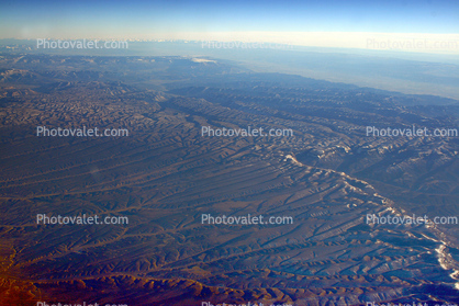 Fractal Landscape flying over Colorado