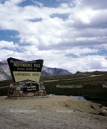 Continental Divide, Independence Pass