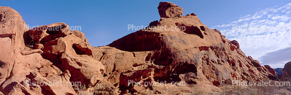 Valley of Fire State Park, Mojave Desert, Panorama