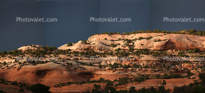 Wall of Sedimentary Rock, Mountain, Layers, Sandstone