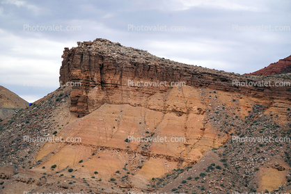 Sandstone Rock Formations Mesa, Geoforms