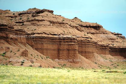 Layered Sandstone Rock Formations, Geoforms, Sierpinski Triangle, Sandstone Rock Fractal, Formation, Emery County