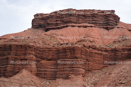 Sandstone Rock Formations, Geoforms, mesa