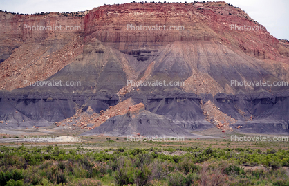 Sandstone Rock Formations, Geoforms, mesa