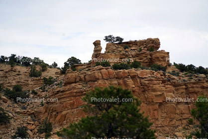 Hoodoo Sandstone Rock Formation, Geoform