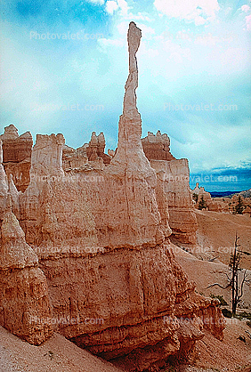 butte, Hoodoo, outcropping, Spire, Sandstone