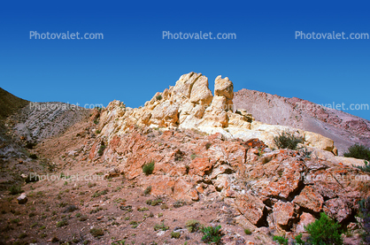 Rock Outcroppings, hill, boulders, Dinosaur National Monument