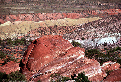Layers of Color in the Landscape, Arches National Park