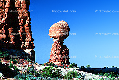 Arches National Park, Knob, Tower, outcrop, HooDoo, Spire, Sandstone