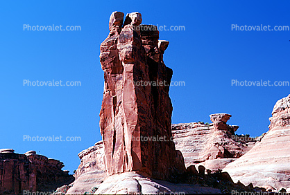 Sandstone, Cliff, knob, tower, outcrop, butte
