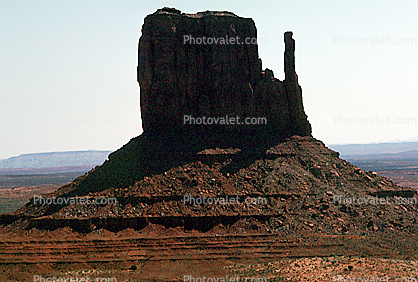 Mitten, Monument Valley, butte