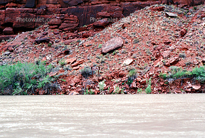 Colorado River, Canyonlands National Park, silt, mud, muddy