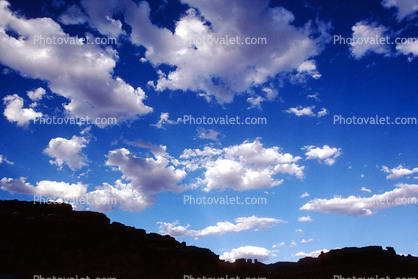 Cumulus Puffy Clouds, Canyonlands National Park