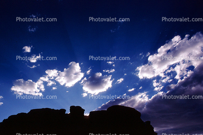 Cumulus Puffy Clouds, Canyonlands National Park
