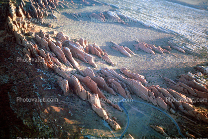erosion, sandstone fractals, slices of stone