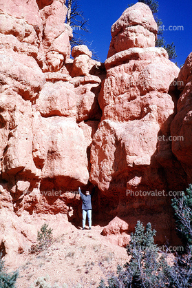 Bryce Canyon National Park, Hoodoo, outcropping